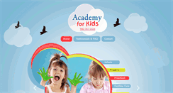 Desktop Screenshot of academyforkidswf.com