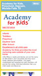 Mobile Screenshot of academyforkidswf.com